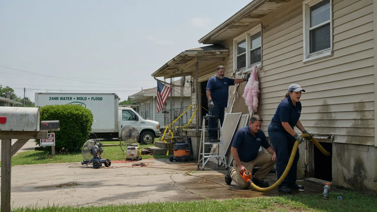 Water Damage Repair in Vinegar Bend, AL near me